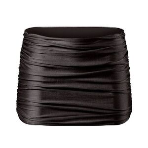 Divino Seas Cloud Silky Black Skirt